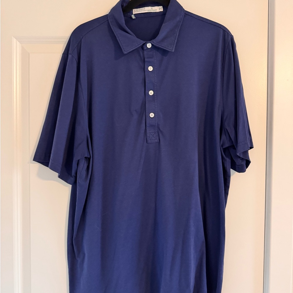 Criquet Performance Range Polo Shirt- Navy XL